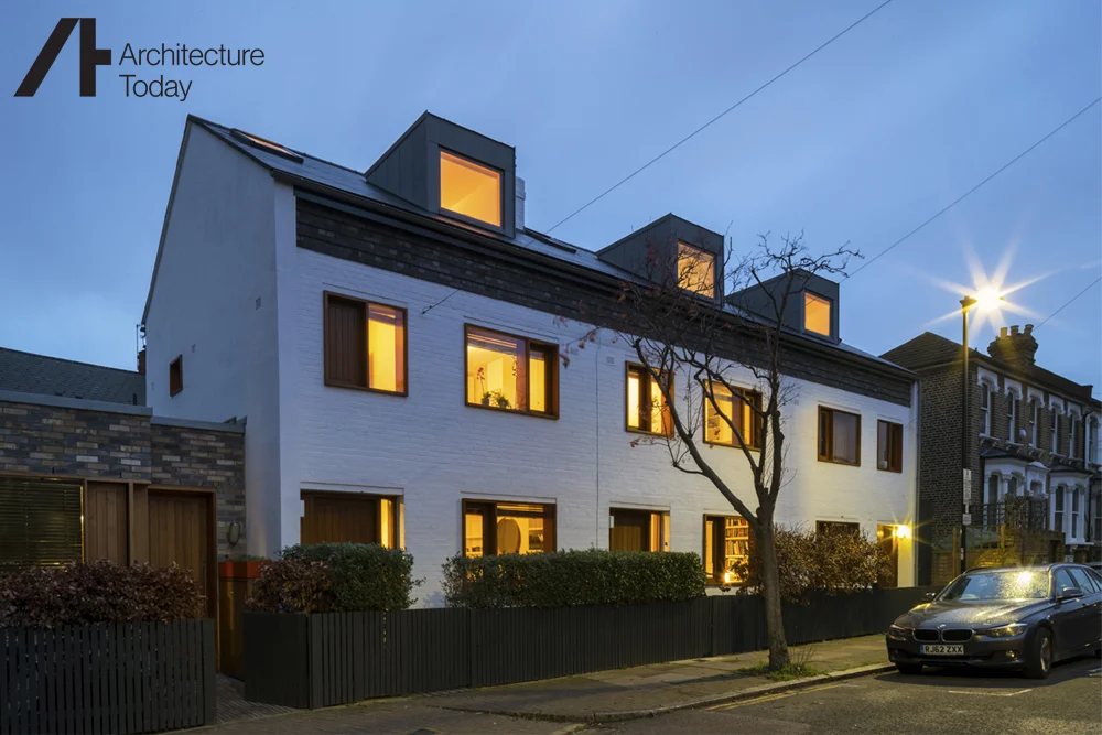 Our recently completed Elfort Road Roofs has been featured in Architecture Today .