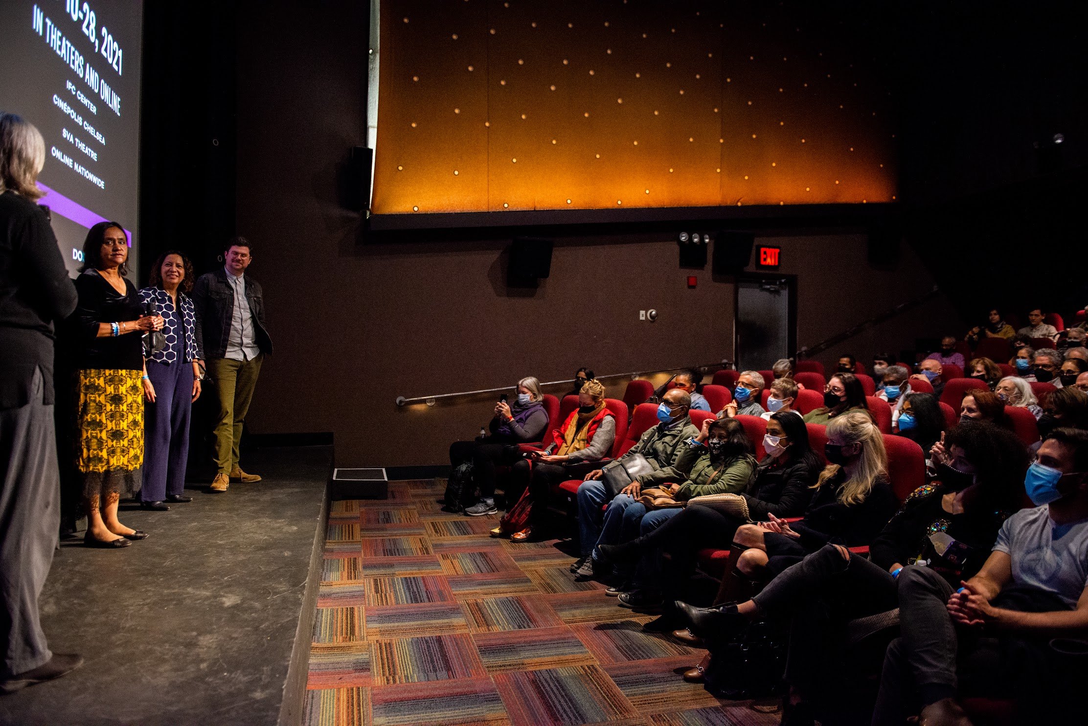  Q&amp;A at the sold-out screening of  The Bengali  at DOC NYC 