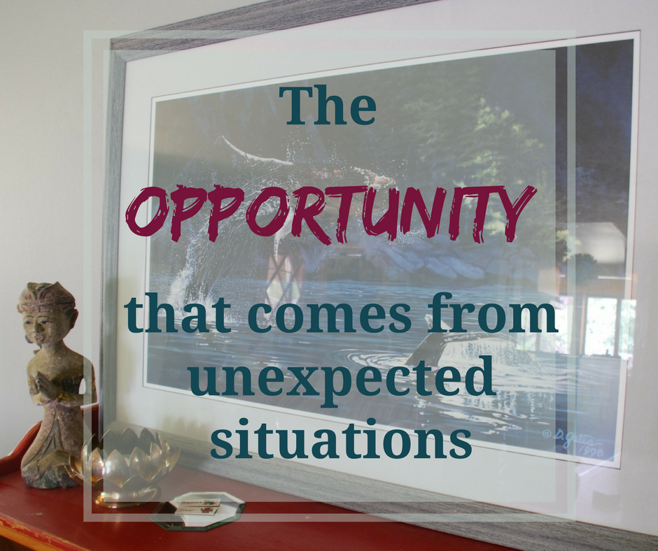 [PHOTO BLOG] The opportunity that comes from unexpected situations