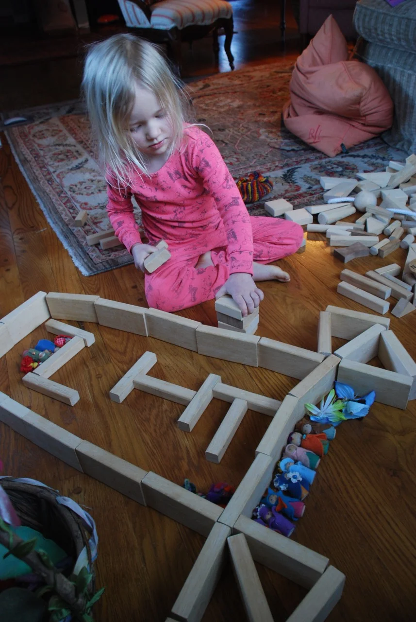 WHAT WOULD WE DO WITHOUT BLOCKS IN FRONT OF THE FIRE. AND FAIRIES...
