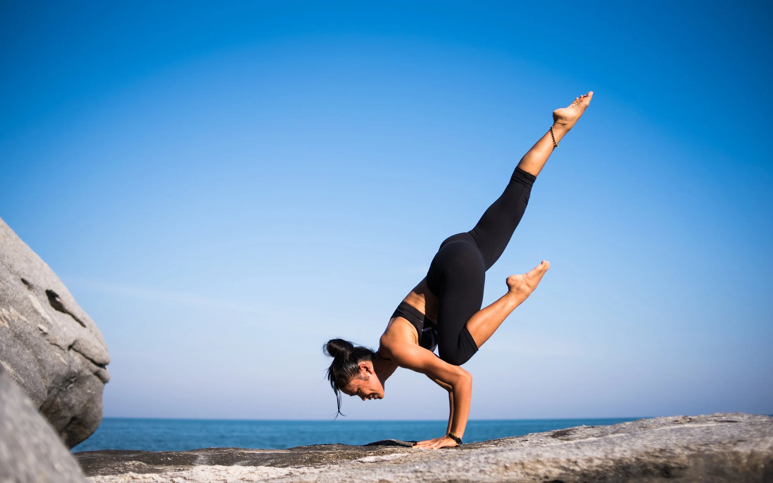 How I think I look & how strong I feel when I do yoga :)