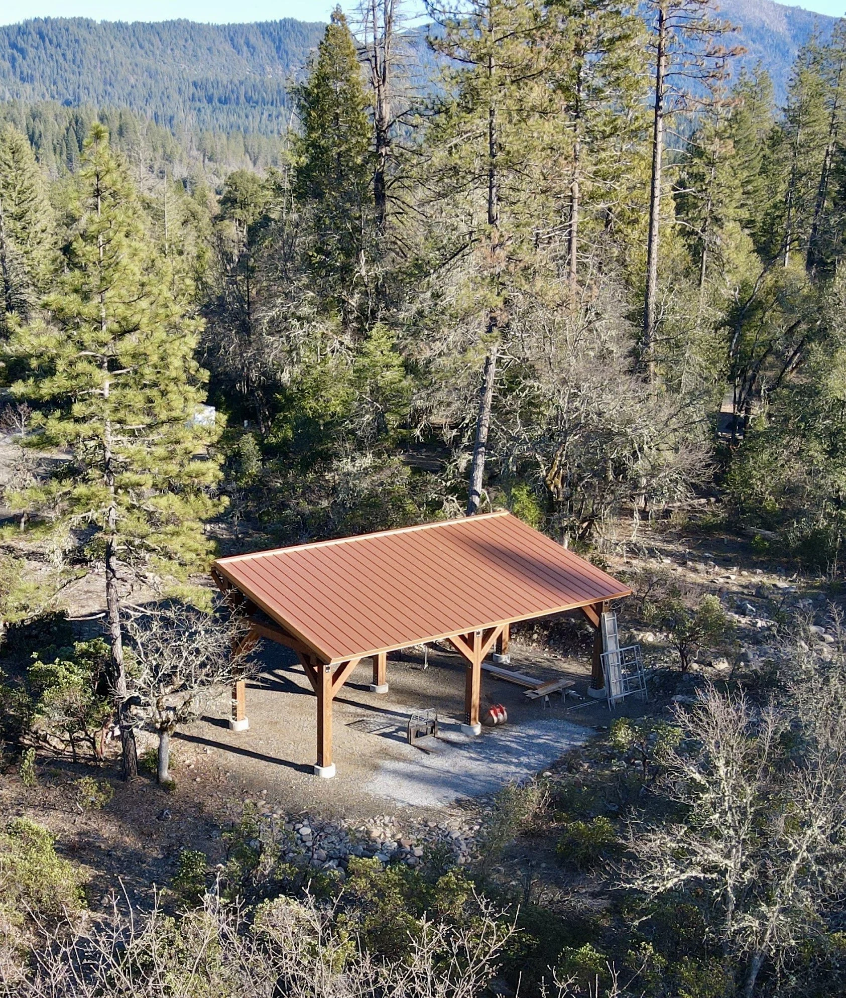 Solar Pavilion Drone B4 PV Install.JPG