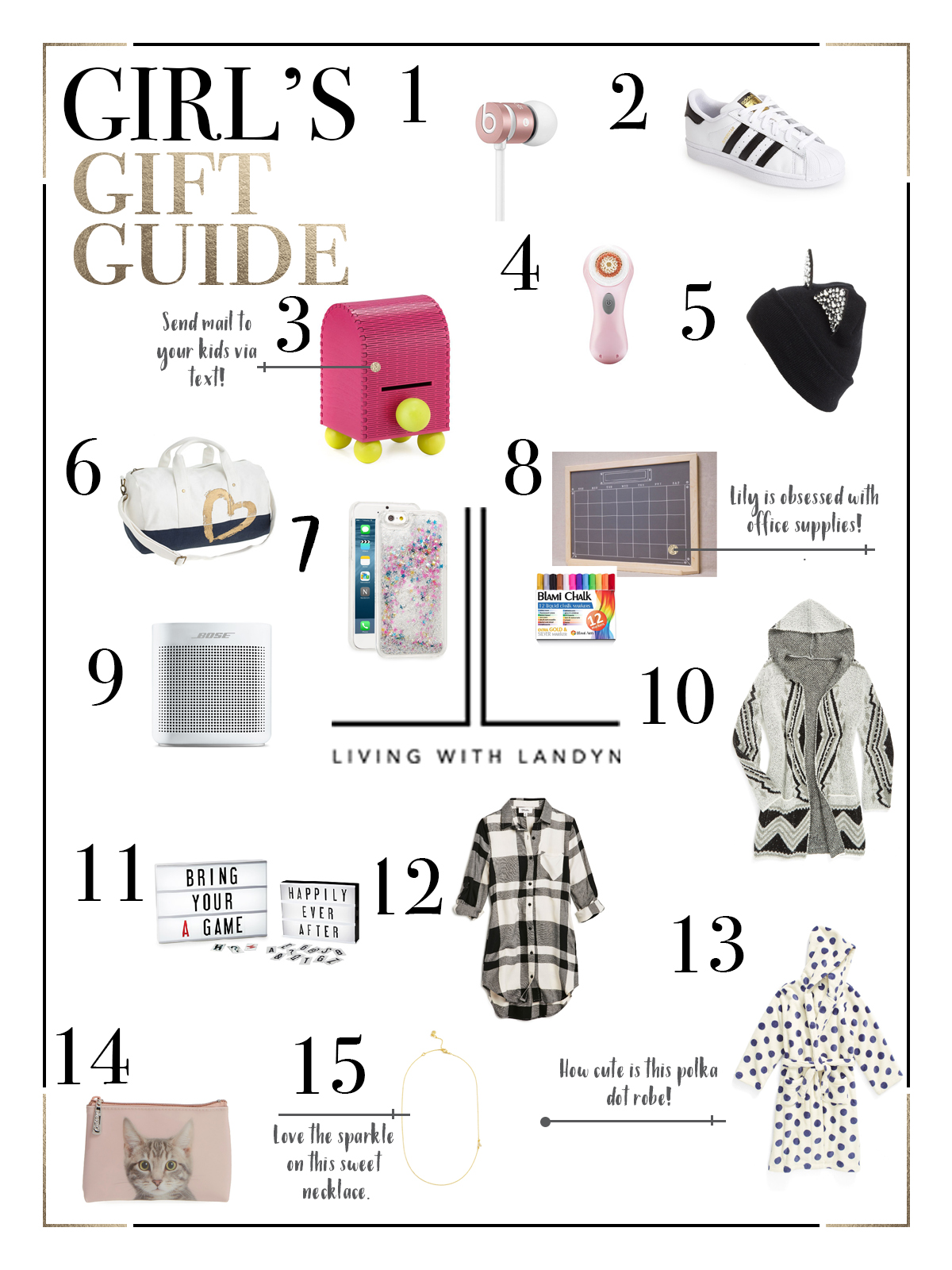 Gift Guide For Teen Girls - The Lilypad Cottage