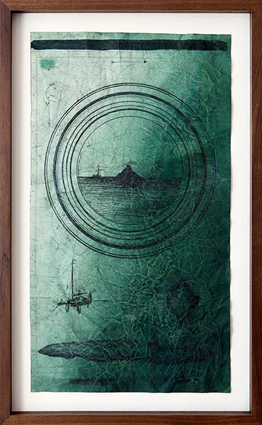 No land Map 6, 2016, 100x70 cm // Sold
