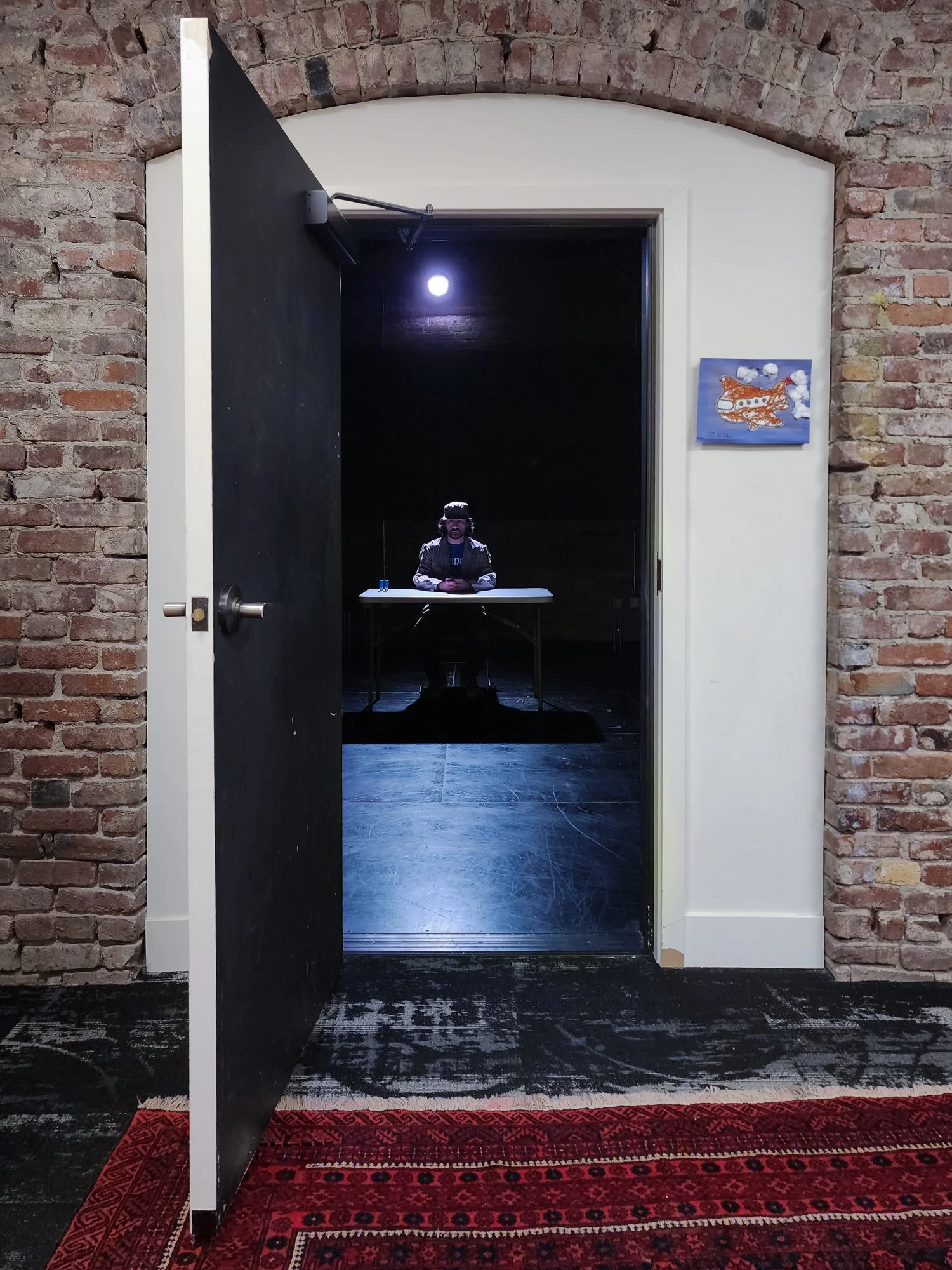  When the timer was up, families exited through a different door to face their judgment. 