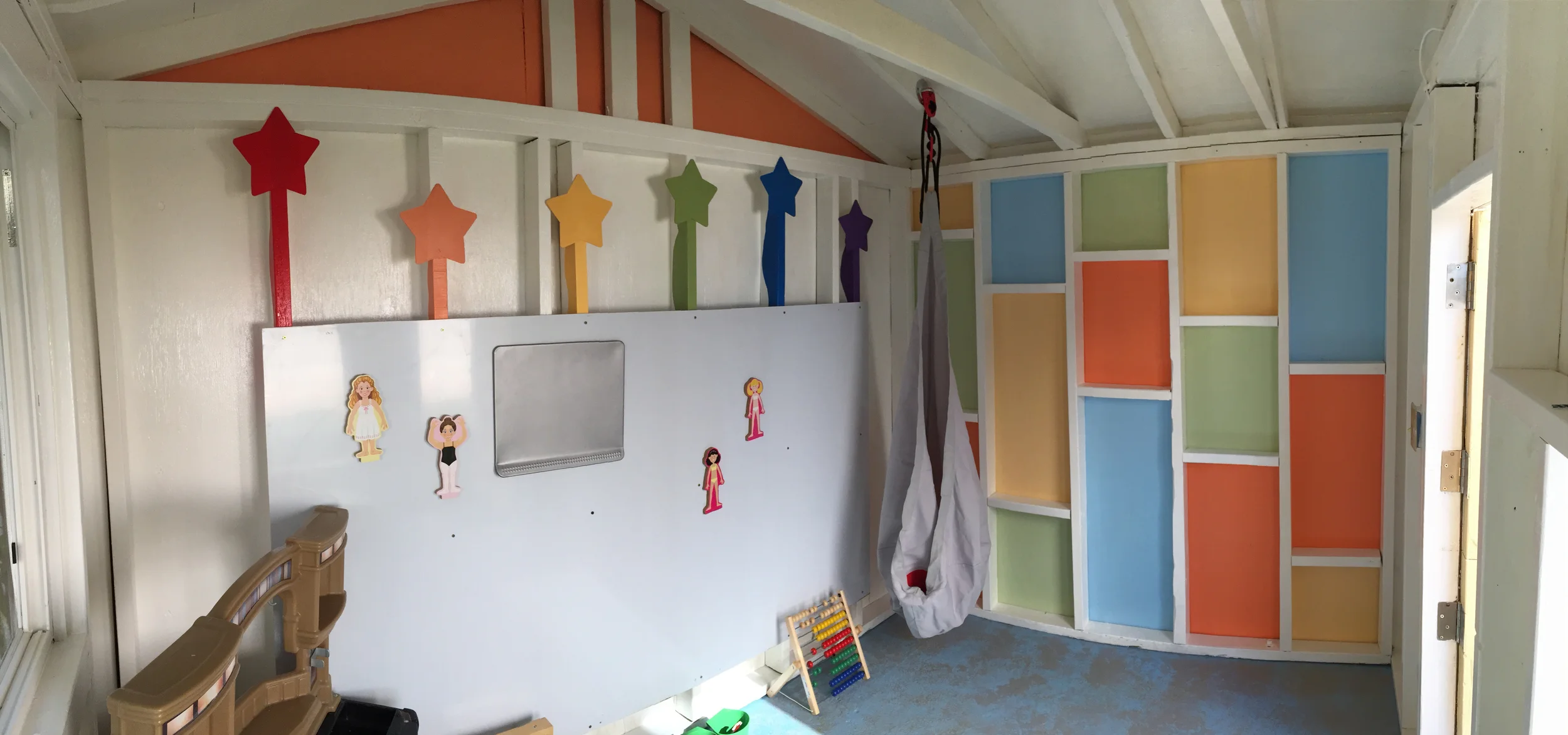 Refurbished Shed to Children's Playhouse