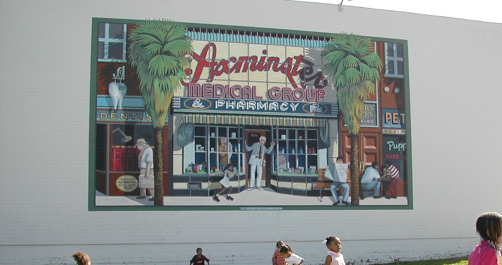 Restored Community Mural