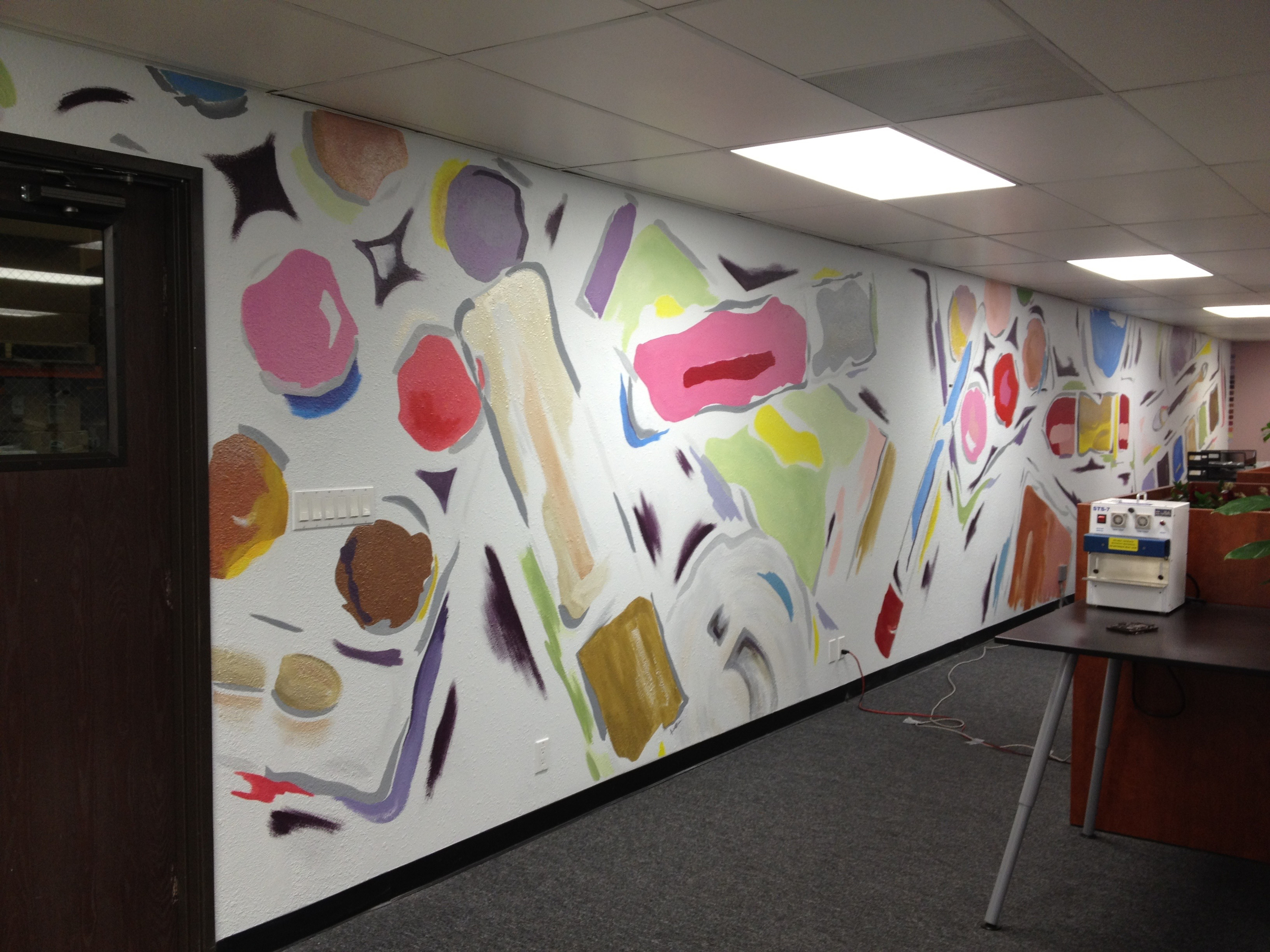 Commercial Mural for Cosmetic Company