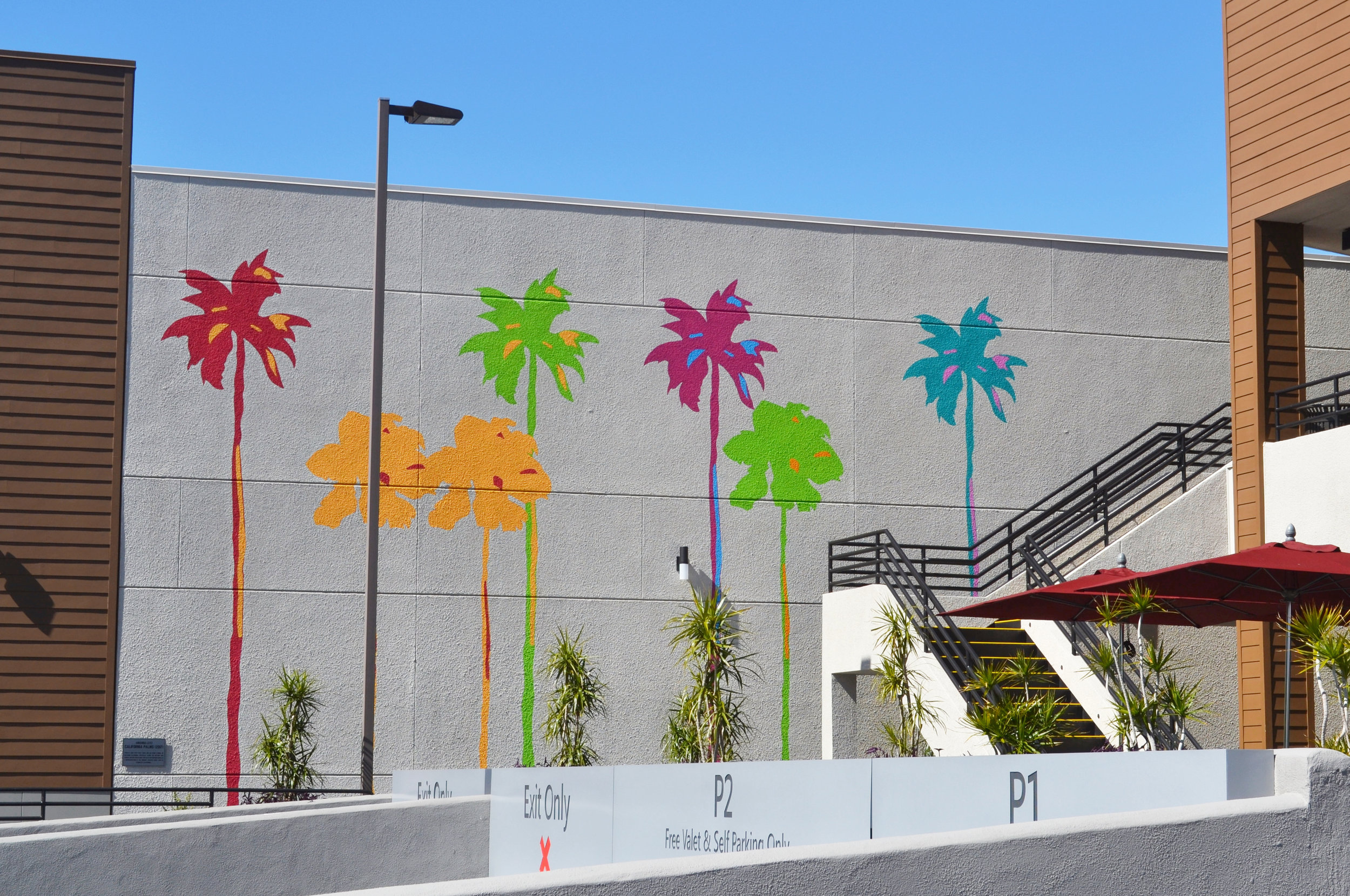 California Palms Mural, Studio City