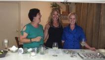 Margaret, Jami and Sadie making "Raw Balls". (Replenish/Rebuild)