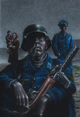 Ww2 Artwork Of Michael Akkerman The War Years