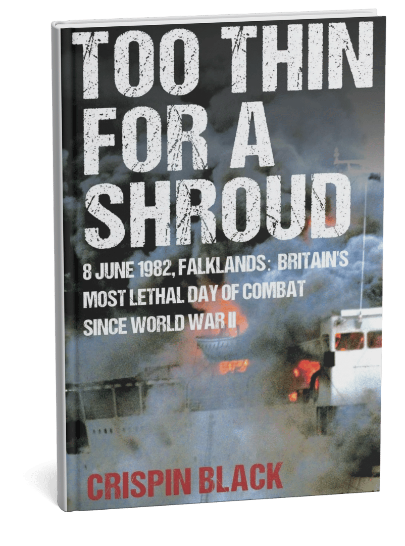 Too Thin for a Shroud by Crispin Black