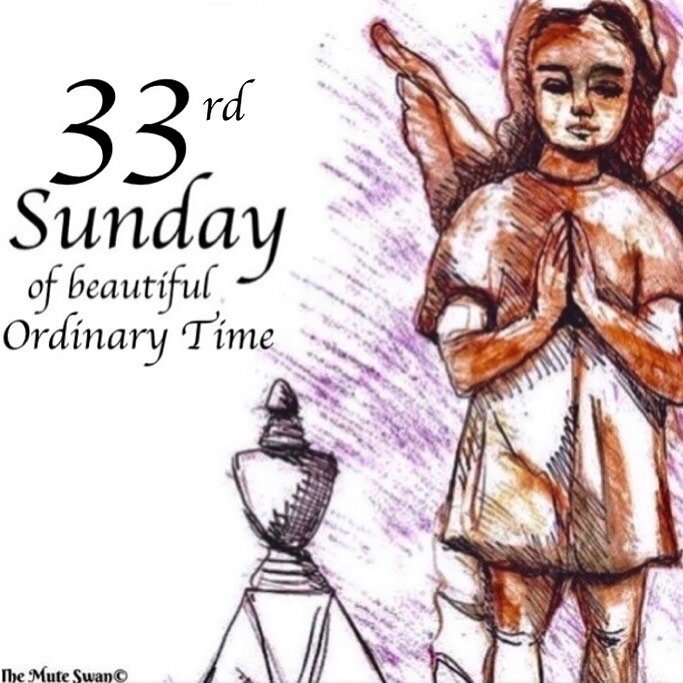 Thirty - Third Week of Beautiful Ordinary Time. . .
‭‭
Sunday&rsquo;s Healing Moment. . .
‭‭
The Practice of Prayer. . .
‭‭
All is gift. Just behind &quot;that small tear in the surface of the world&quot; breathes the generous living God, the divine 