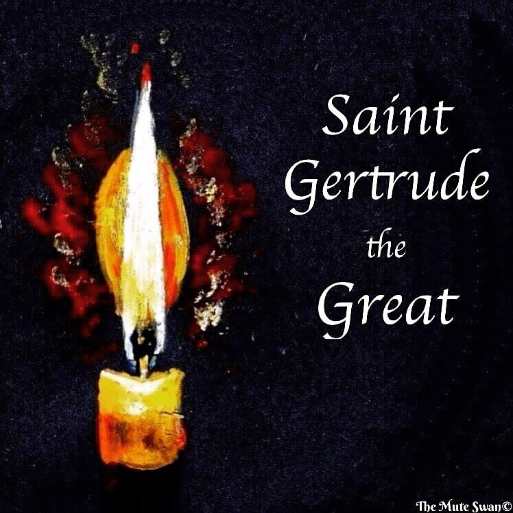 Thirty - Third Week of Beautiful Ordinary Time. . .
‭‭
Healing Saint Gertrude Moment. . .
‭‭
&ldquo;O Sacred Heart of Jesus, fountain of eternal life, Your Heart is a glowing furnace of Love. You are my refuge and my sanctuary. O my adorable and lovi