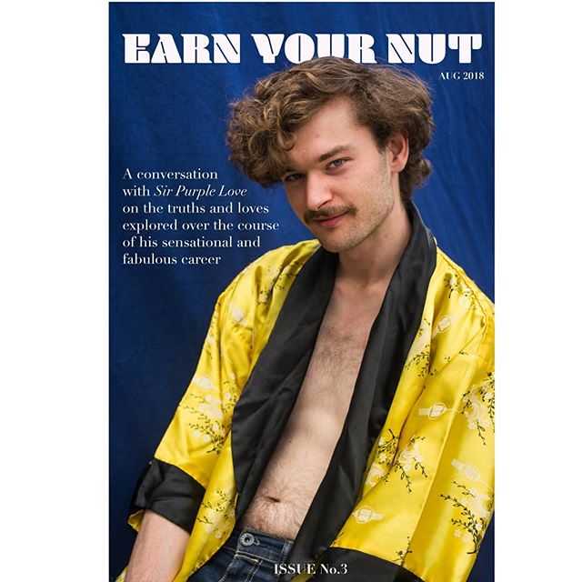 I am so excited to finally release my work on the 3rd issue of Earn Your Nut Magazine! I've been such a fan of this sex positive mag since it started in January. Getting to meet Sir Purple Love was such an honour. 🙏🏻 I'm so grateful to the whole crew involved in the Photoshoot and can't wait to work with you all again! ❤️
.
.
.
.
#earnyournut #sexpositive