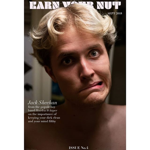 Got the honour of getting called back for issue no.4 of the fabulous Earn Your Nut Magazine . Meeting people like @shriekin_ is such an amazing part of the job along side the opportunity to discuss som of Sheehan's out there philosophies.
.
.
.
#earnyournut #sexpositive #shriekin #keepyourdickclean #squeakyclean