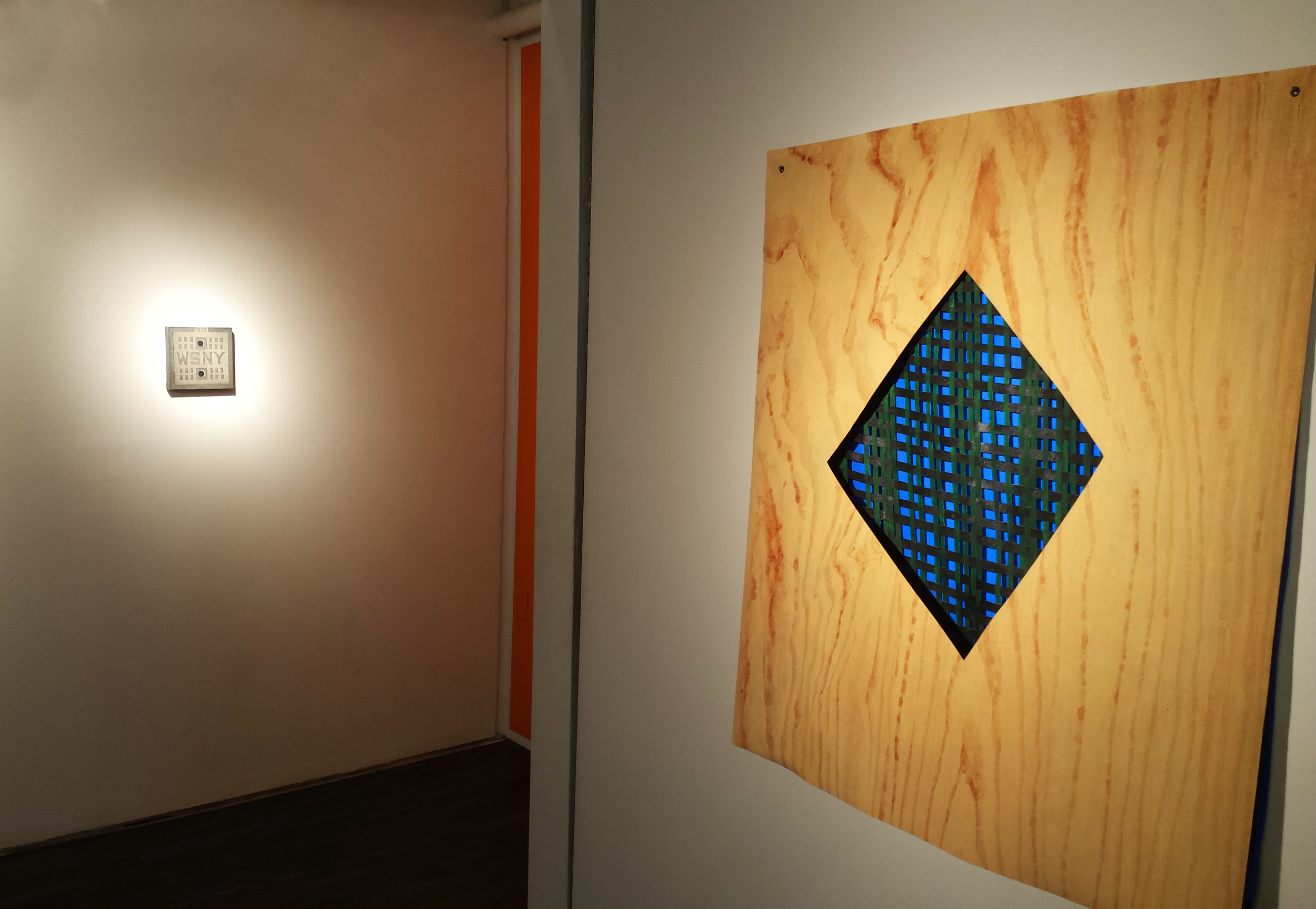 Woodgrain, installation view