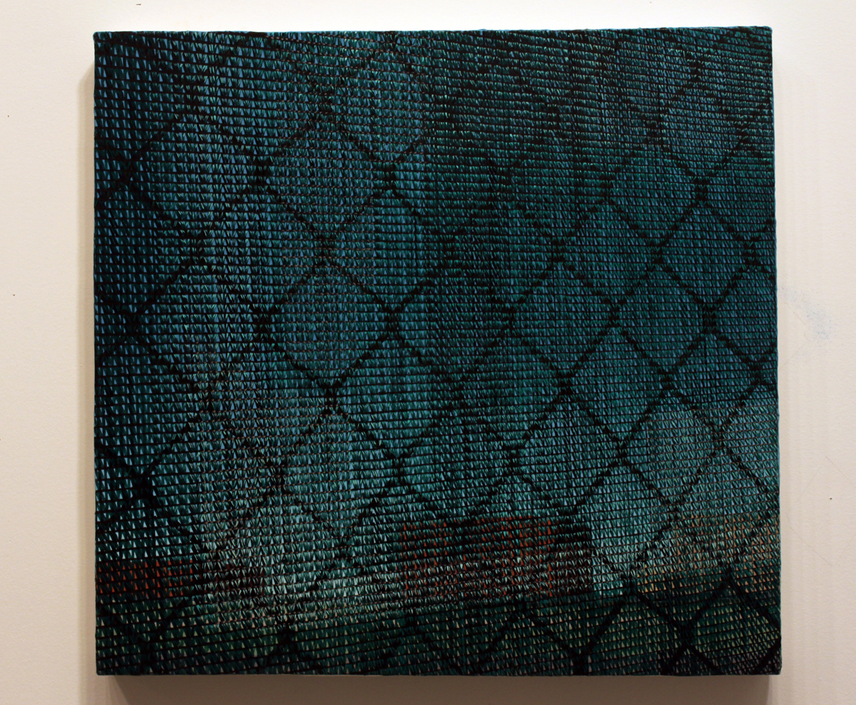 Beyond, oil on canvas.