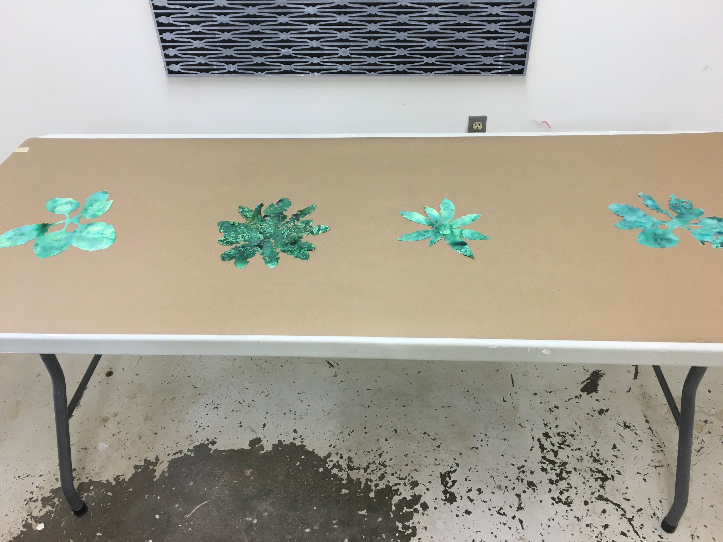 works on paper - my new series on weeds