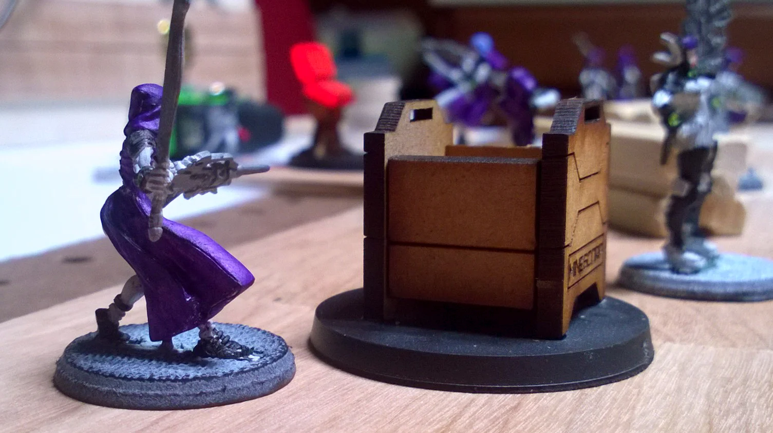 The Nomad Bakunin forces on the Bridge.