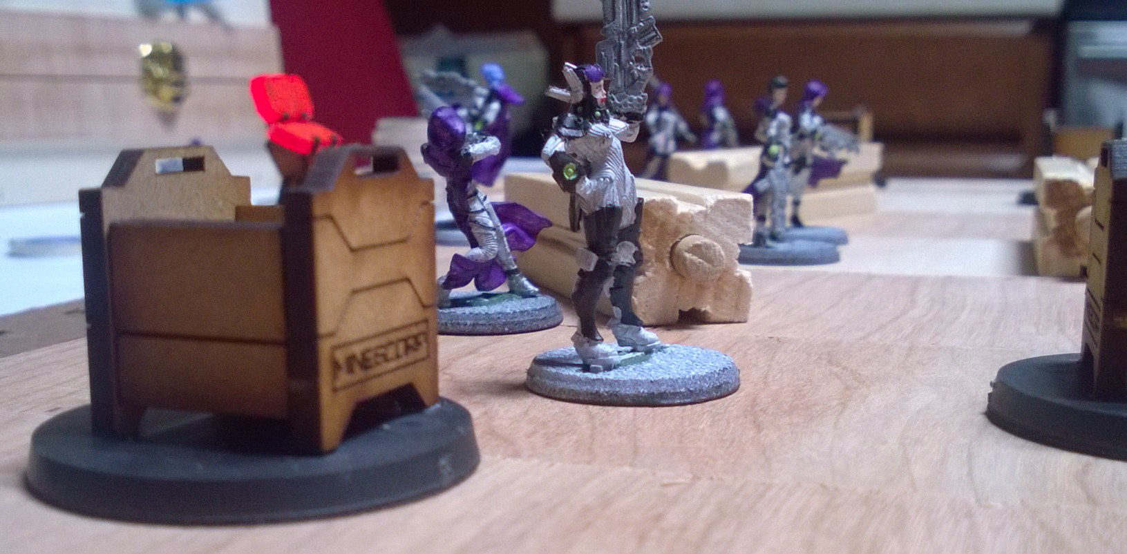 The Nomad forces plotting.