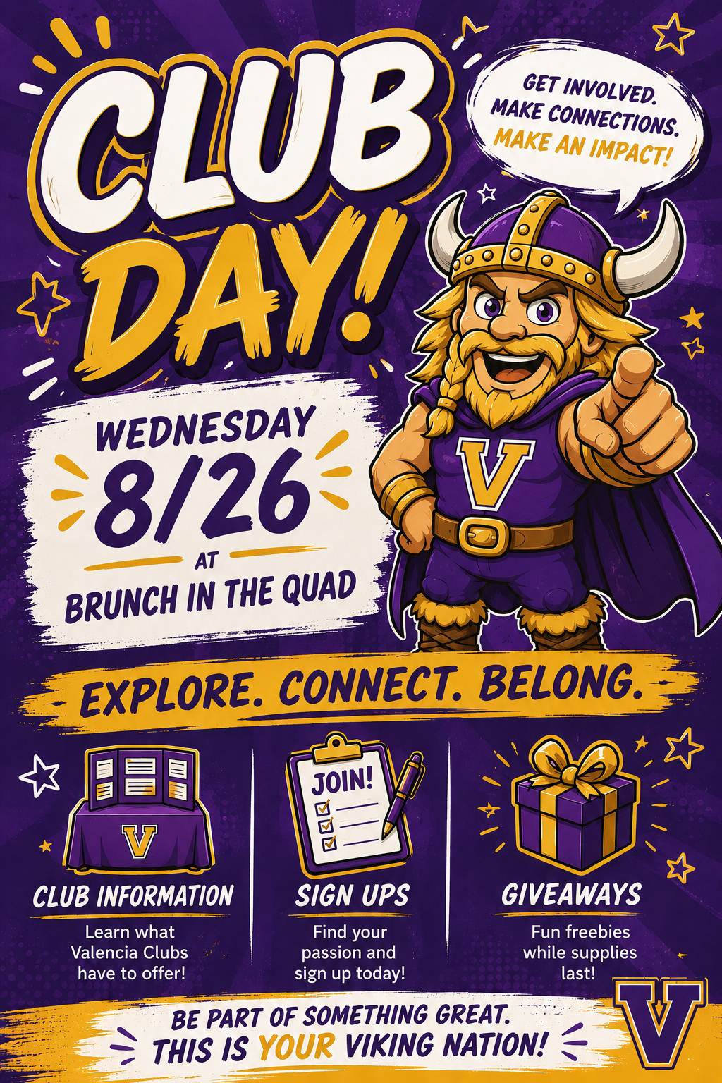 Club Day - Brunch on 8/26 