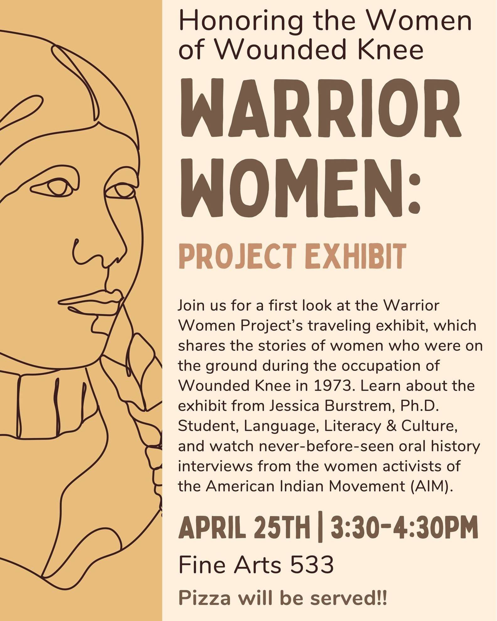 🌍 Exhibit Journey Recap | 📍Baltimore, unceded land of the Piscataway and Susquehannock 
In April, a poster version of the &lsquo;Honoring the Women of Wounded Knee&rsquo; exhibit made it to the University of Maryland, Baltimore County. Beth Castle,