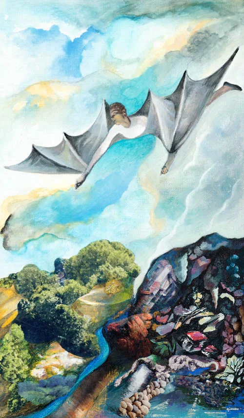 Nino Japaridze "Six of Winds" 2015. Courtesy Gallery of Surrealism.