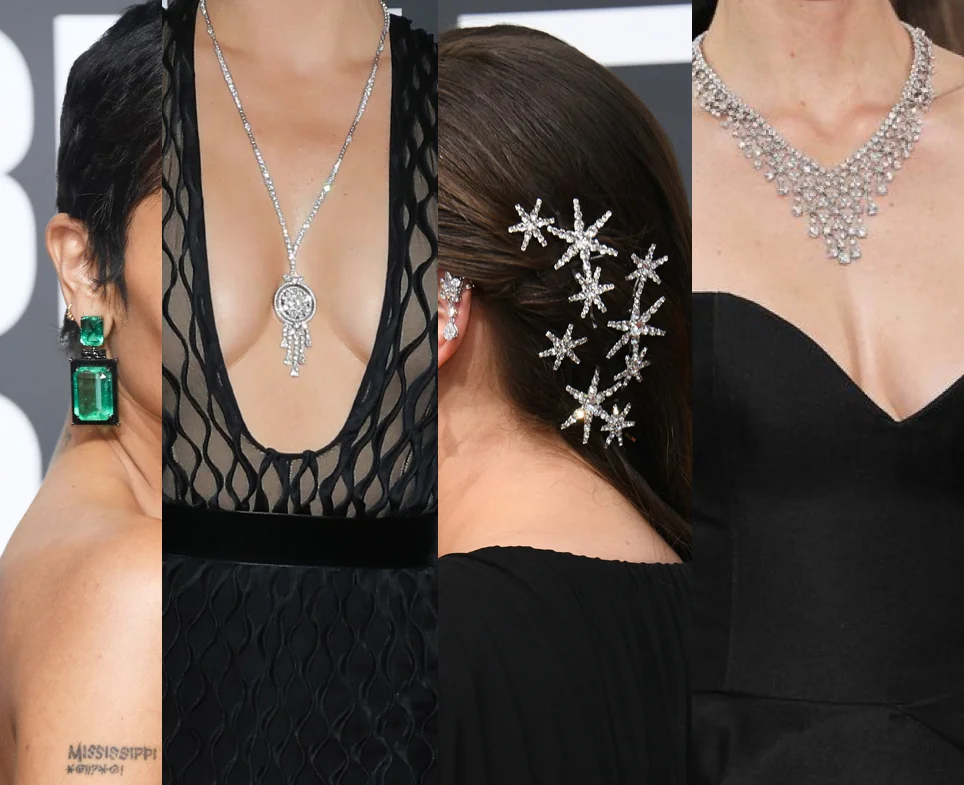 6 Stunning Jewelry Moments From the 2018 Golden Globe Awards Red Carpet