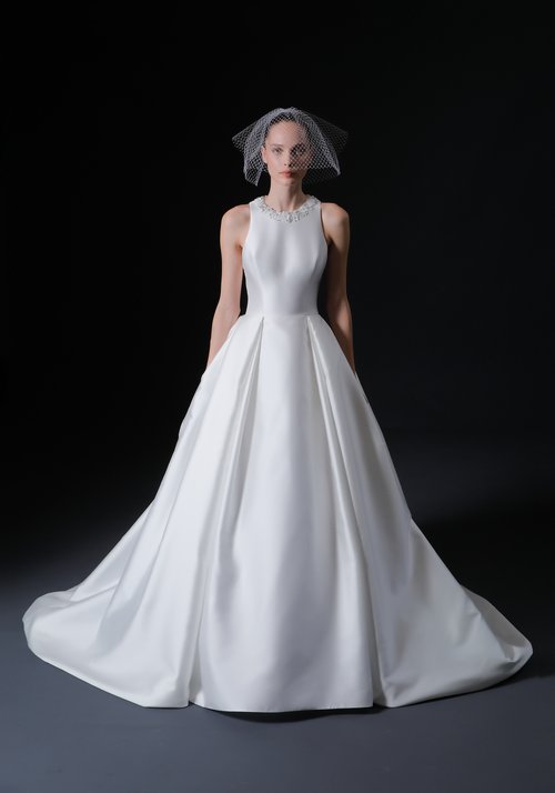 strapless open back dress HOPE Red Wedding Dress main image 0