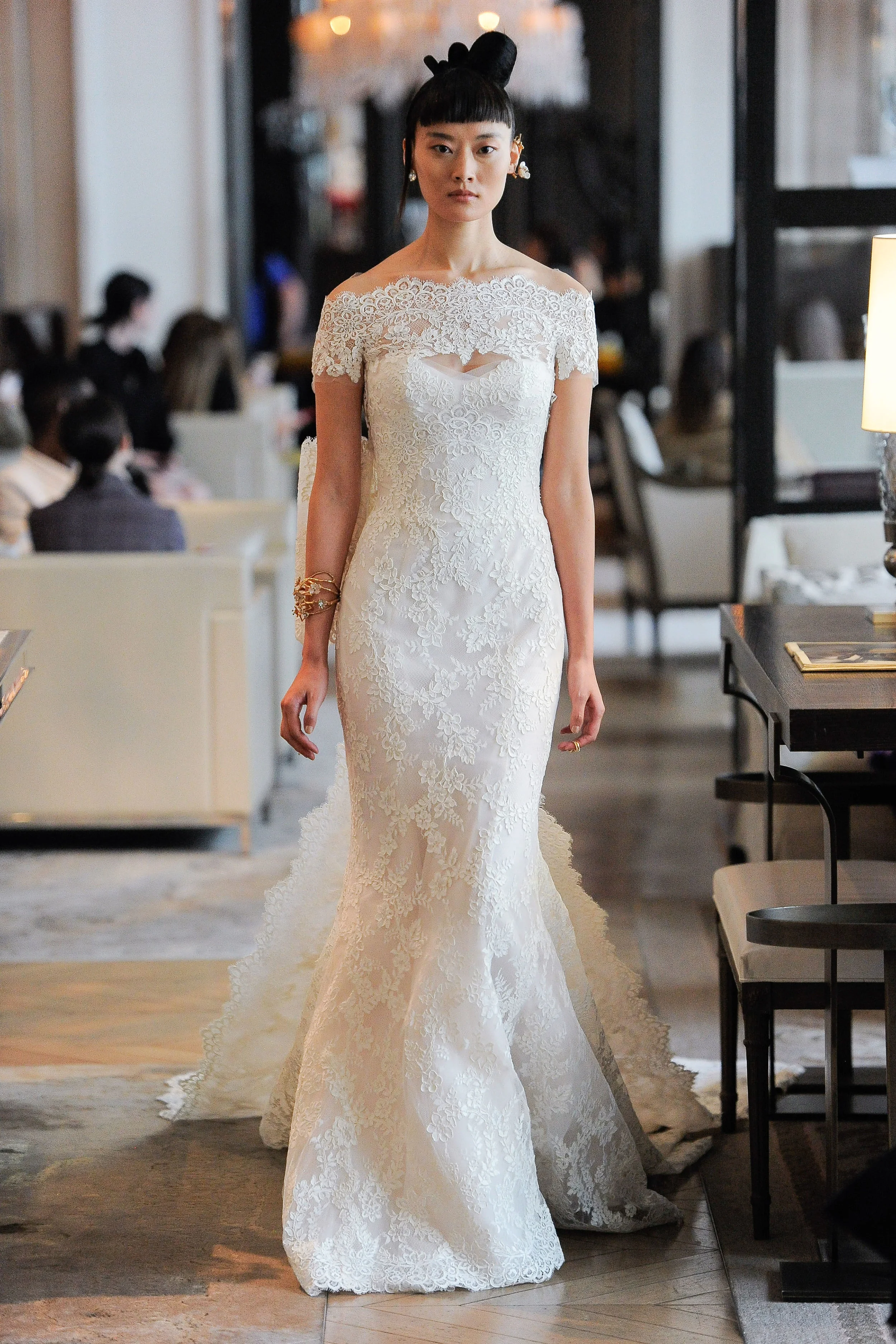  Ines di Santo, Bridal Spring 2020, New York, April 2019 