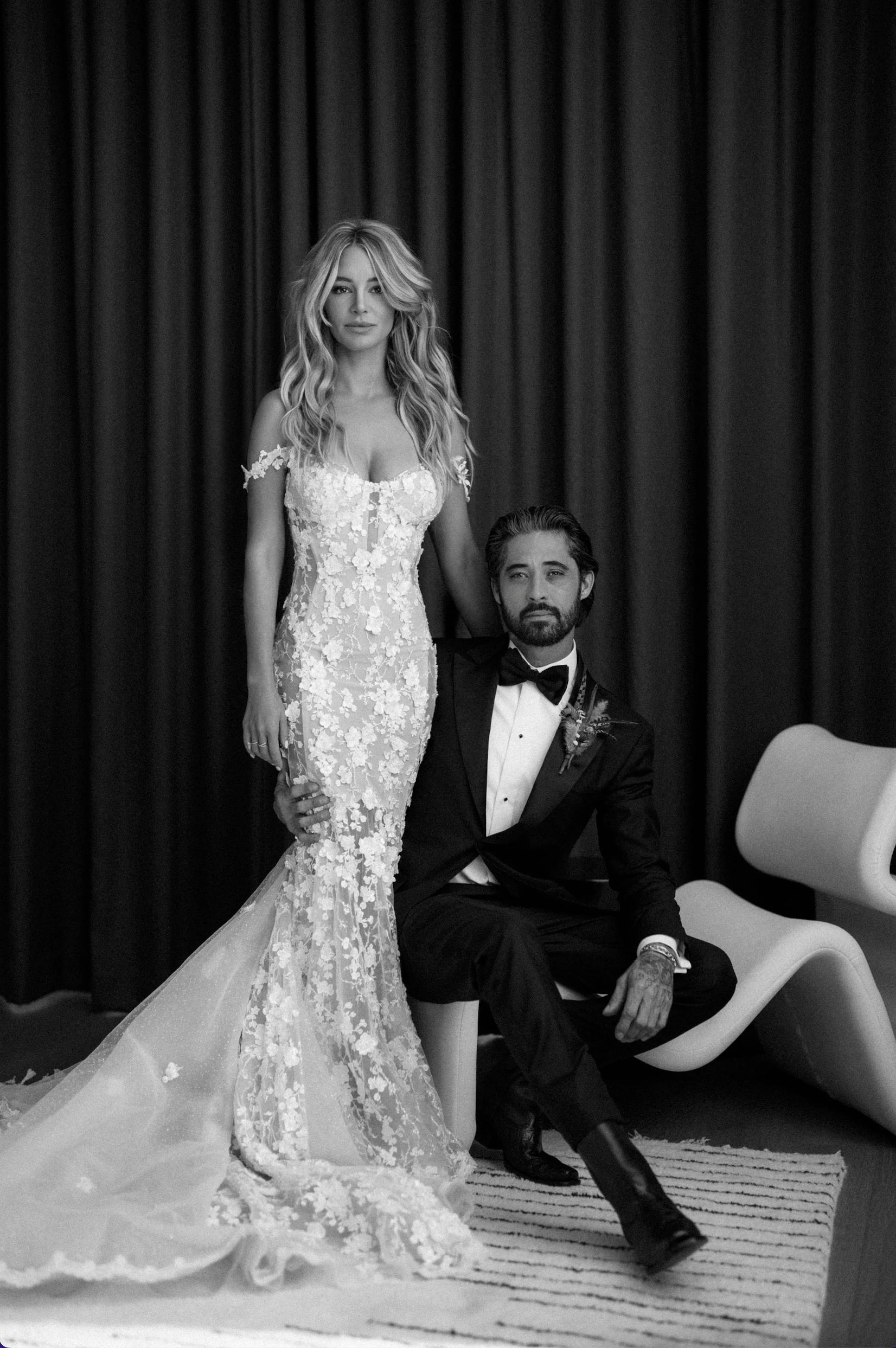 Celebrity Sighting: Yellowstone's Hassie Harrison Ties the Knot in Galia Lahav