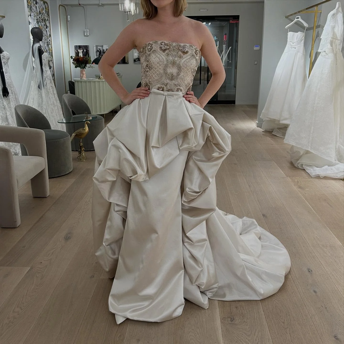 ornate with detail @markingramatelier stuns 🎻🤍

#bride #bridal #luxury #luxurybridalinspiration #weddinginspiration
#wedding #NYLBFW #markingram