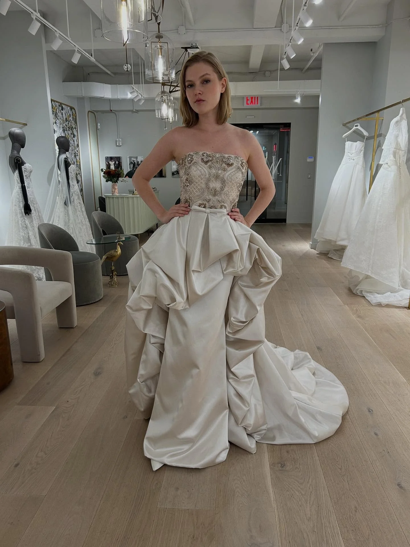 ornate with detail @markingramatelier stuns 🎻🤍

#bride #bridal #luxury #luxurybridalinspiration #weddinginspiration
#wedding #NYLBFW #markingram