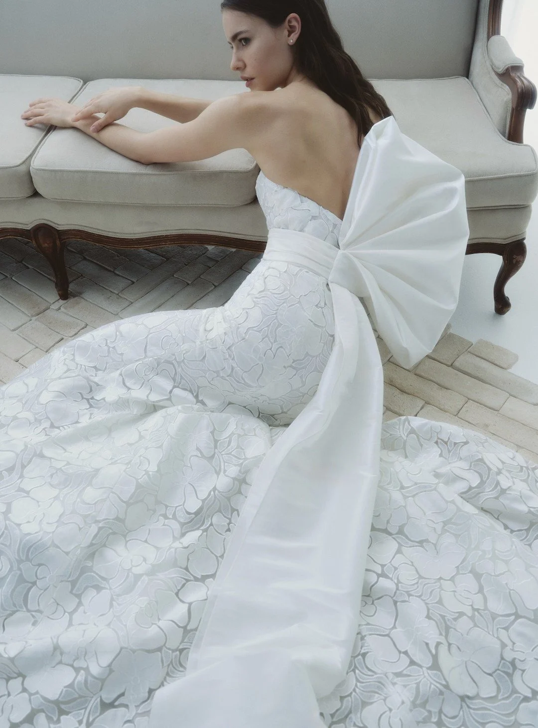 Bows that make a statement at @ritavinieris ❤️ More bridal inspo here at #NYLBFW ✨

 #BridalFashion #StatementBows #WeddingDressInspo #ModernBride #BridalDetails #LuxuryBridal #NYBridalFashionWeek #BridalGown #WeddingStyle #BridalTrends