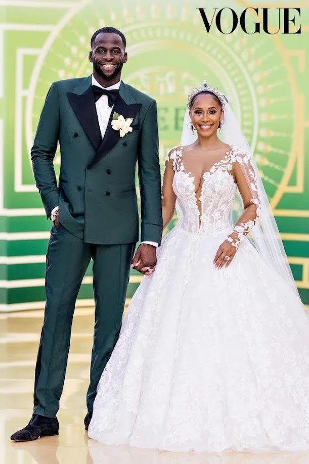 NBA star Draymond Green and actress Hazel Renee tied the knot in a stunning celebration of love and style &mdash; with Hazel wearing a breathtaking custom gown by Ines Di Santo. A true fairytale moment. ✨💍@inesdisanto

#wedding #weddinginspo #bridal