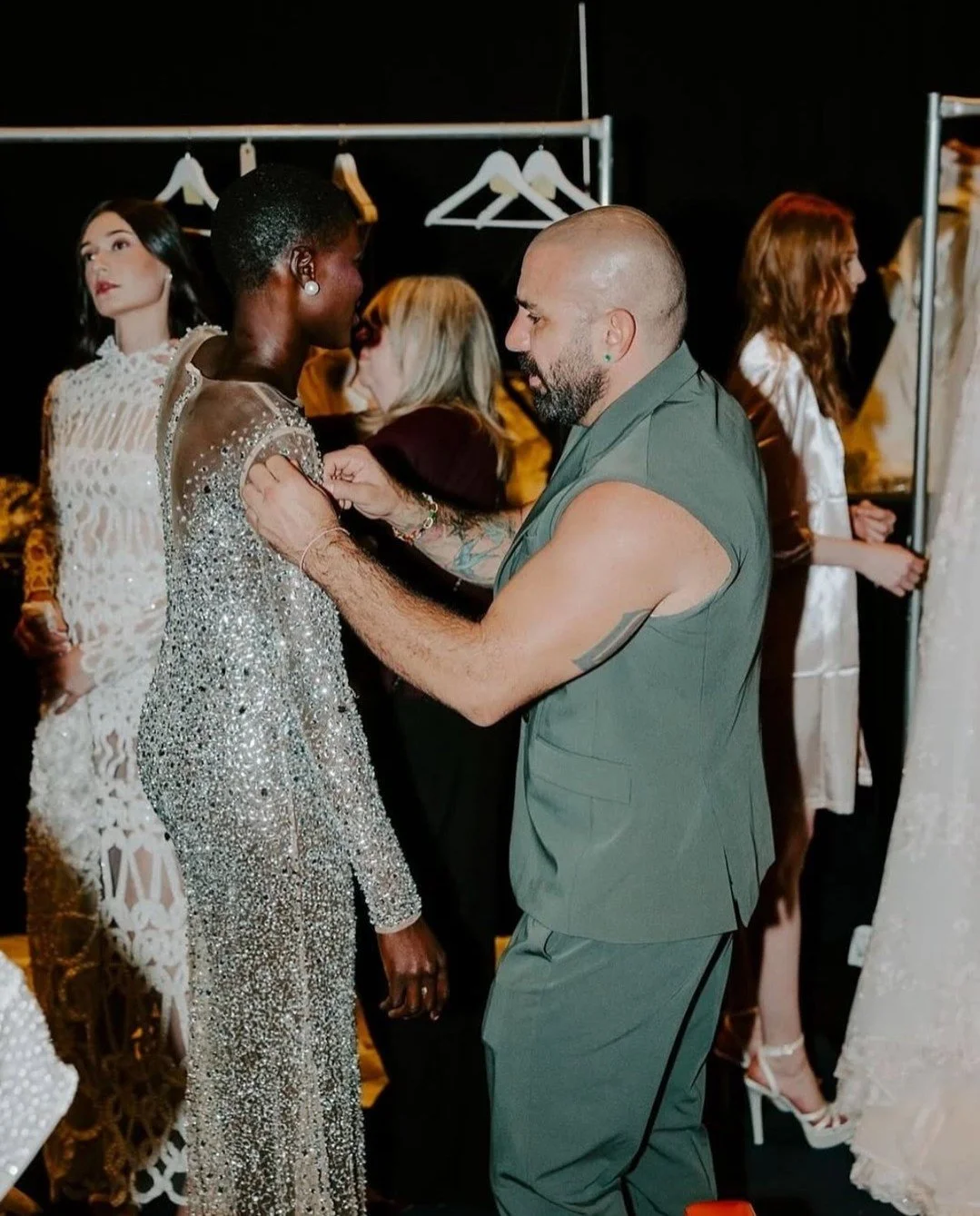 Wrapped in the refined craftsmanship of Idan Cohen, a designer celebrated for turning sophistication into sculpted couture @idancohenofficial ✨ 
#IdanCohen #Wedding #WeddingFashion #Bridal #FashionInspiration #DreamWedding
#Ethereal #Gowns