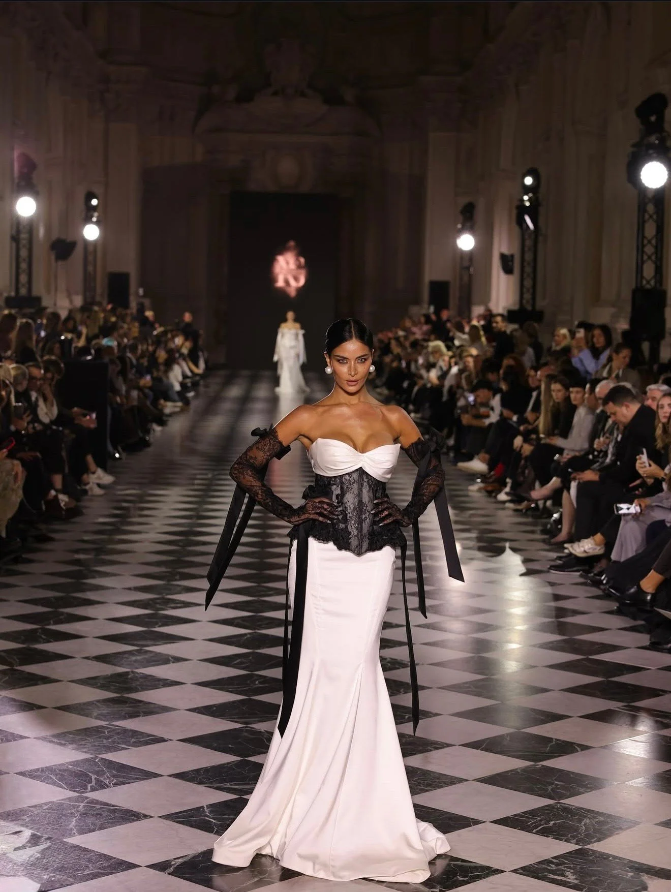 A look that turns the runway into a moment.
Ricca Sposa&rsquo;s vision comes alive in every lace detail and every elegant curve. @riccasposa

#wedding #weddinginspo #bridalinspo #bridal #bride #riccasposa #floraldress  #atelier #nylbfw #weddingdressi