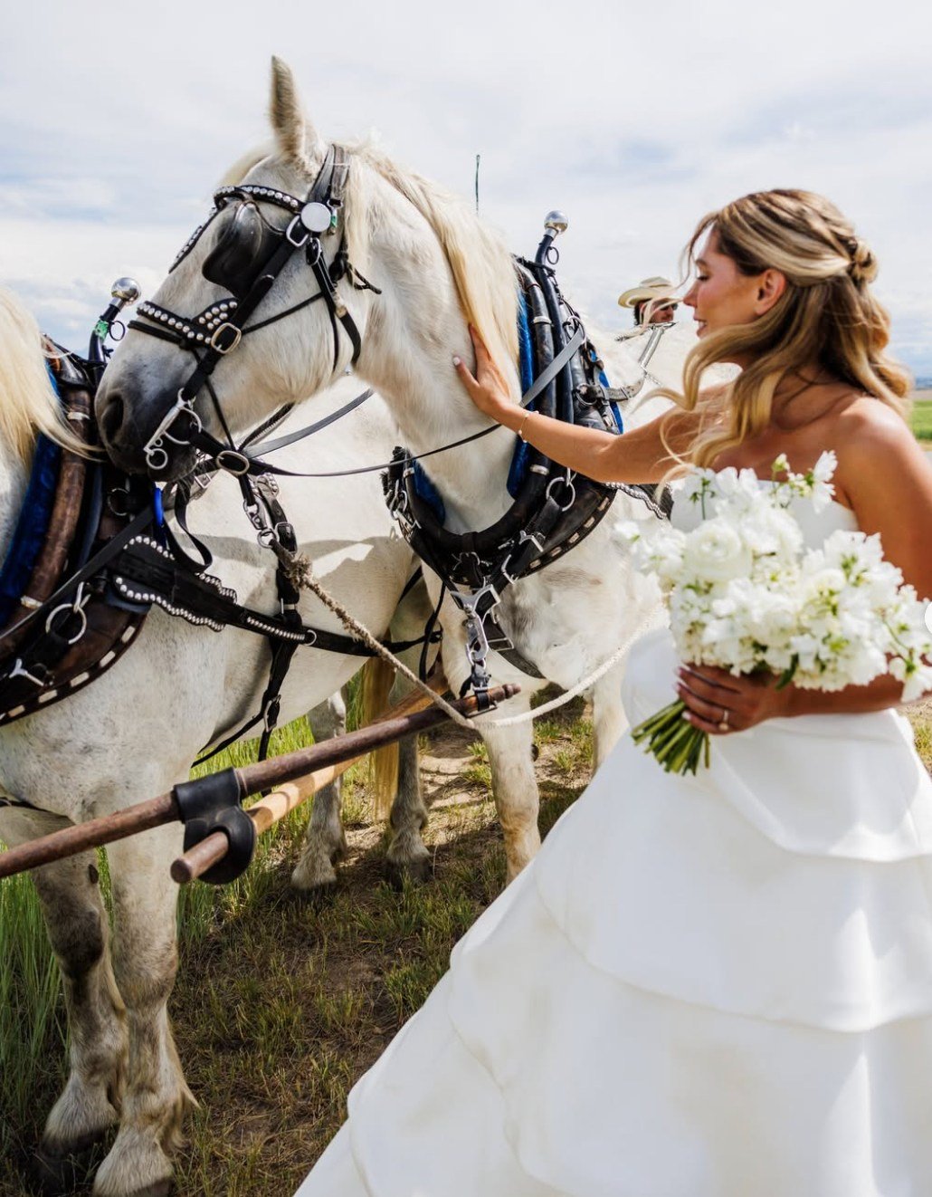 Brides are taking it to the mountains and we are so obsessed! Have your dream wedding in Montana, known for its stunning natural scenery and charm⛰️ Dress by @sarehnouri 🤍

#NYLBFW #BridalInspo #WeddingInspo #WeddingLocations #LuxuryWedding #SarehNo