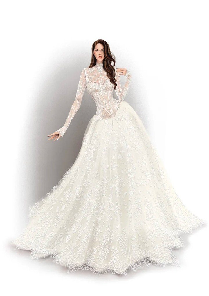 A sneak peek of a mesmerizing sketch by @riccasposa for the Spring 2027 collection.

See designs come to life during NYLBFW April 7th-10th. 

#NYLBFW #WeddingInspiration  #BridalInspo #WeddingStyle #RomanticWedding
#Weddings #DesignerSketch #BridalSk