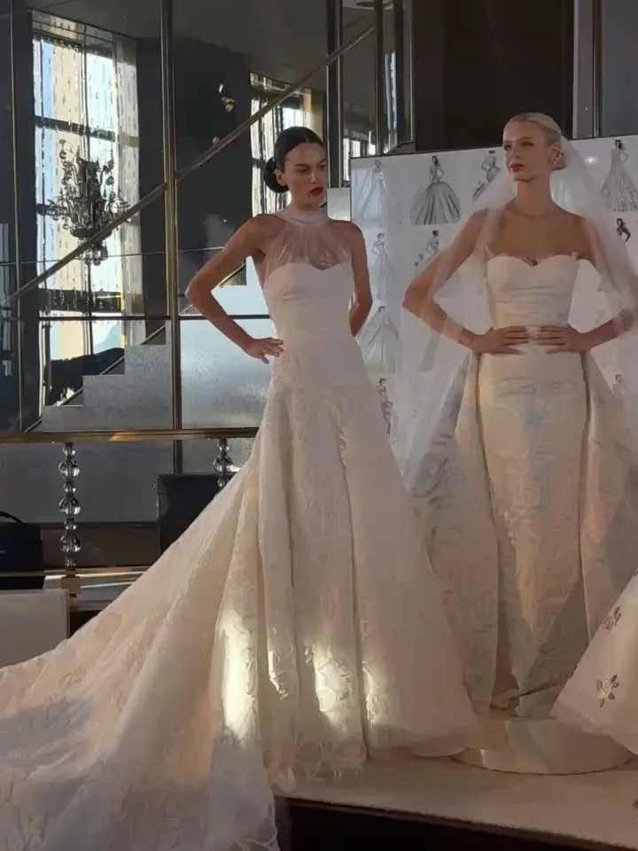 A room rich in luxury 🤍 @nardosdesign Spring 2027 Bridal Collection 

#nardosdesign #nylbfw #luxurybridal #bridalfashionweek