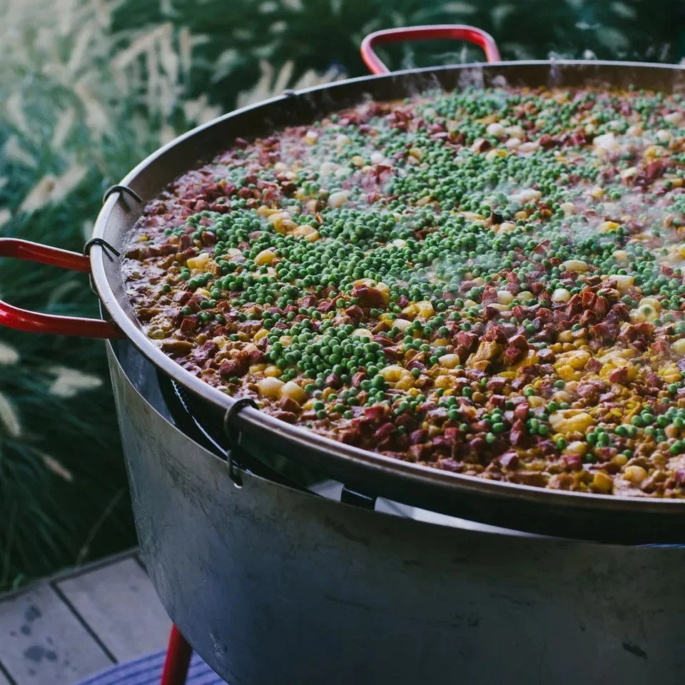 Serve Paella Valencia at your Spain wedding and honor the local culture. 

#spainwedding  #localdelicacies #destinationwedding #foodinspo #weddinginspo #weddingmeals #onelovephotography #feastcatering #theknot #nylbfw