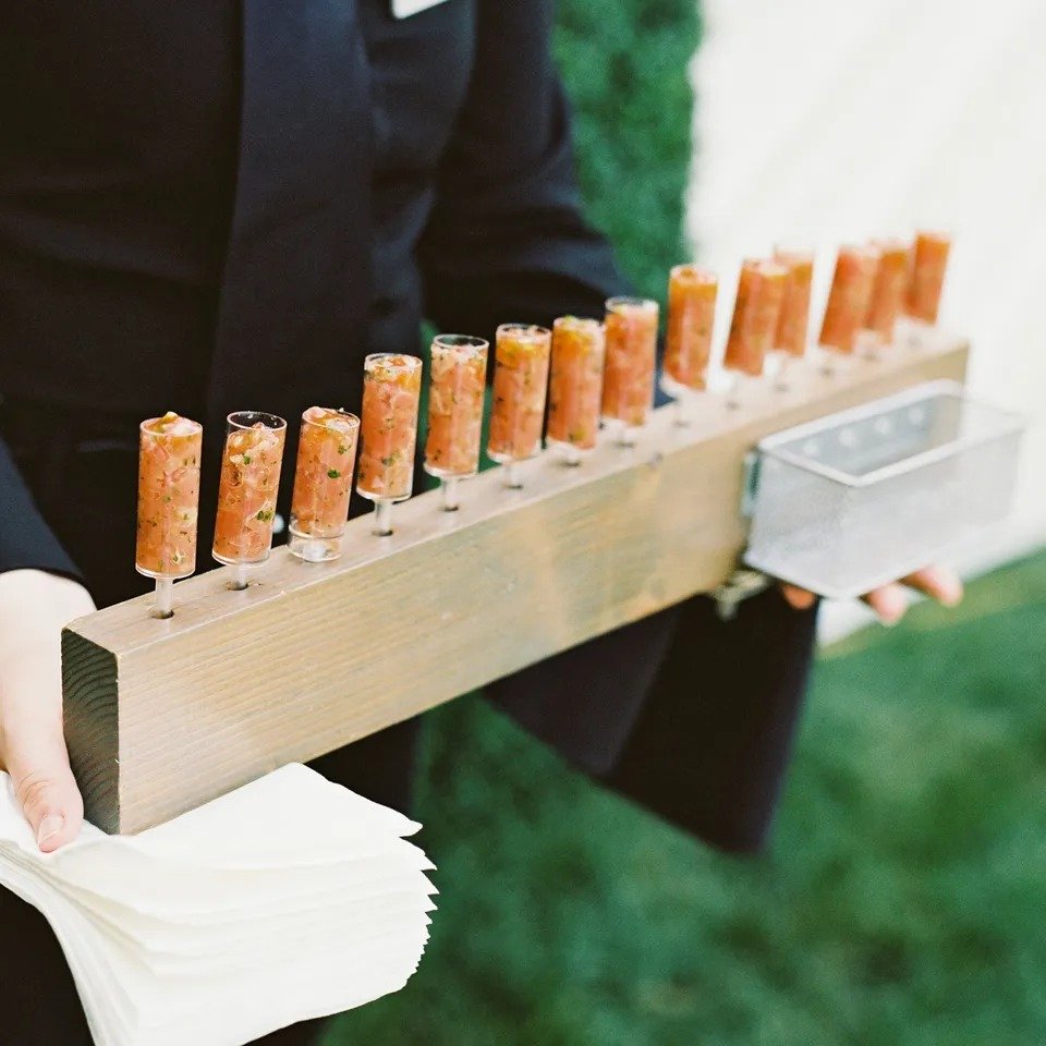 Wedding in Spain? Incorporate some local cuisine into your big-day menu, like these chilled gazpacho shooters. Perfect to keep a cool head. 

#spainwedding #localdelicacies #destinationwedding #foodinspo #weddinginspo #weddingappetizers #jwileyphotog