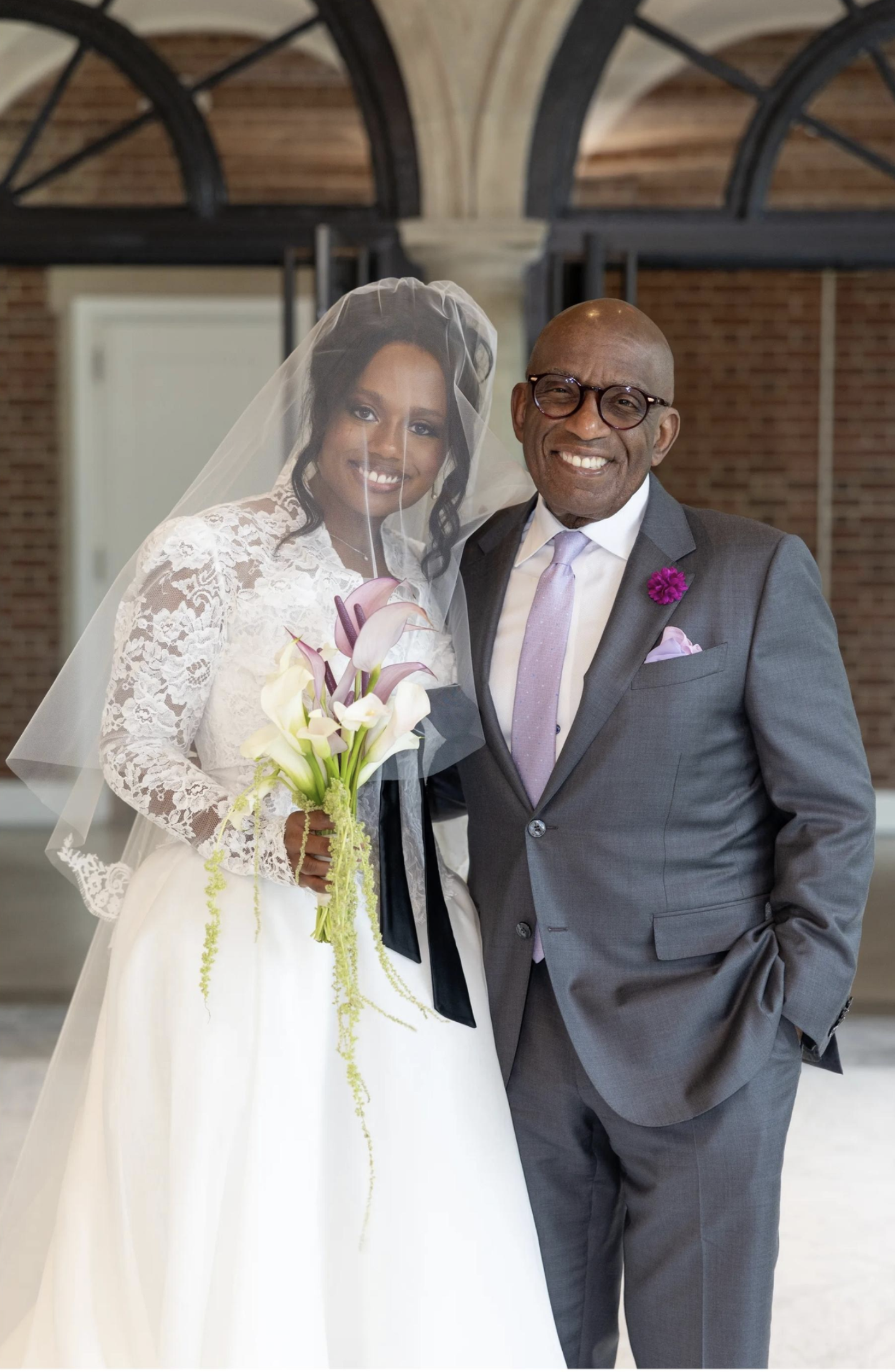 Leila Roker in Mark Ingram Bride