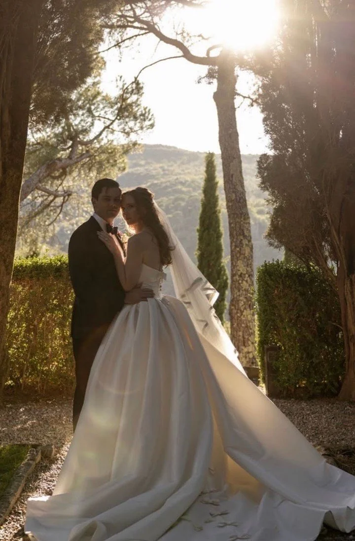 Bridget James Ling featured in Vogue Italia looking stunning in the Emmett gown by Sareh Nouri

#EventDesignGroup #NYLBFW #WeddingInspiration #BridalFashion #WeddingDress #BridalInspo #WeddingStyle #RomanticWedding #WeddingPhotography #BridalStyle #D