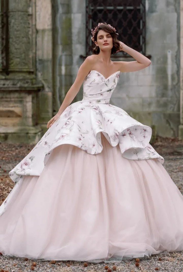 Sareh Nouri works to create gowns that show the vibrance of her Persian and American cultures. 

#NYLBFW #WeddingInspiration #BridalFashion #WeddingDress #BridalInspo #WeddingStyle #RomanticWedding #WeddingPhotography #BridalStyle #DesignerGown 
#Sar