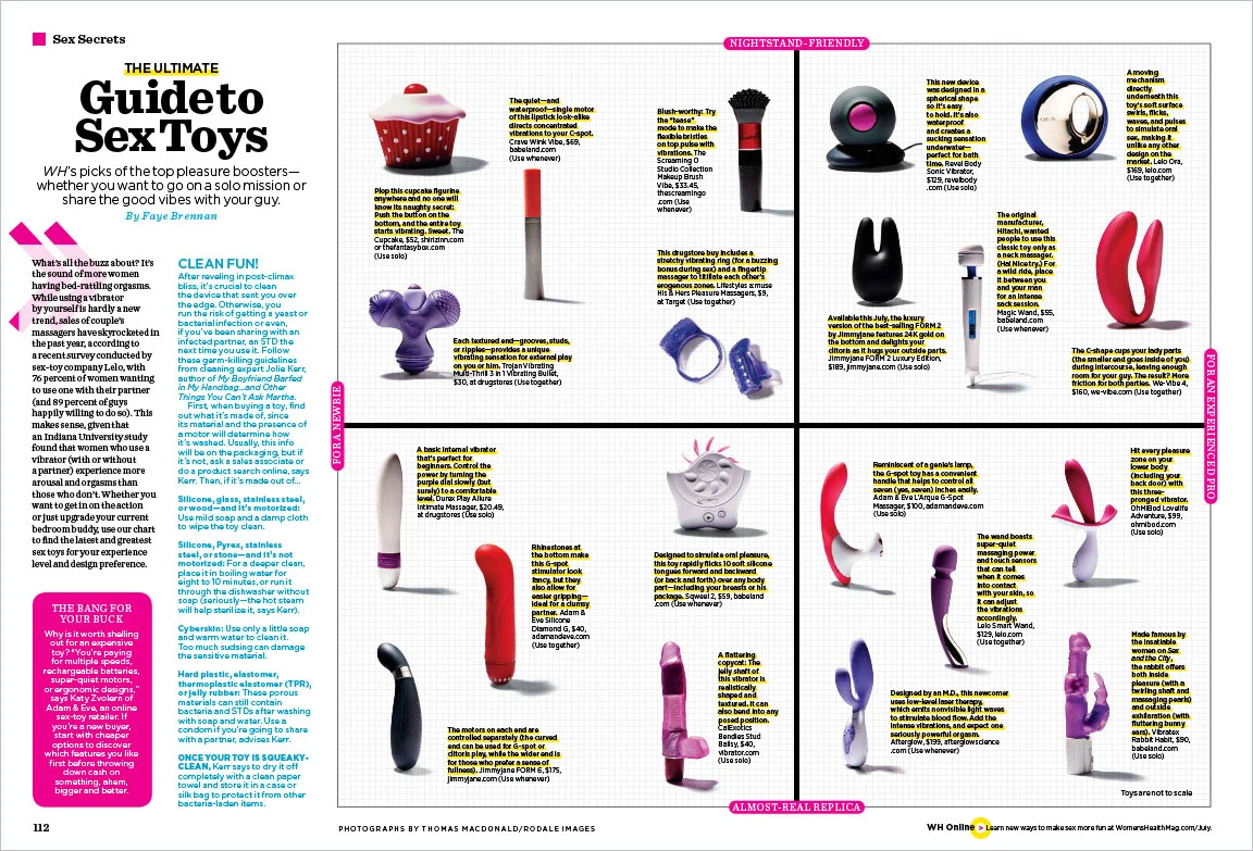 sex toys and what they do 16 Best Sex Toys for Women, Tested and Reviewed by Experts