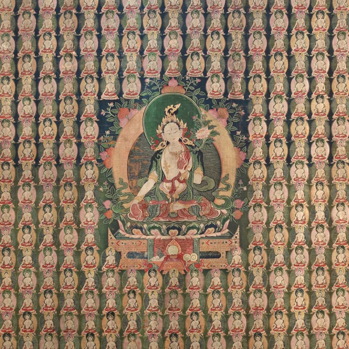 Lot 121 - Sino-Tibetan Thangka