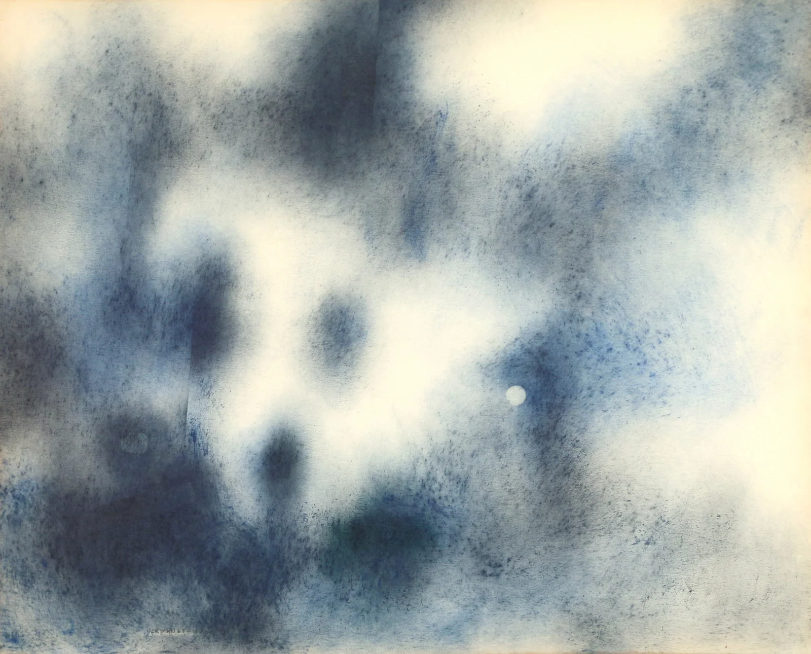 Norman Wilfred Lewis, Untitled, 1960, mixed media on paper, 22 x 27-1/2 in., $8,000-12,000