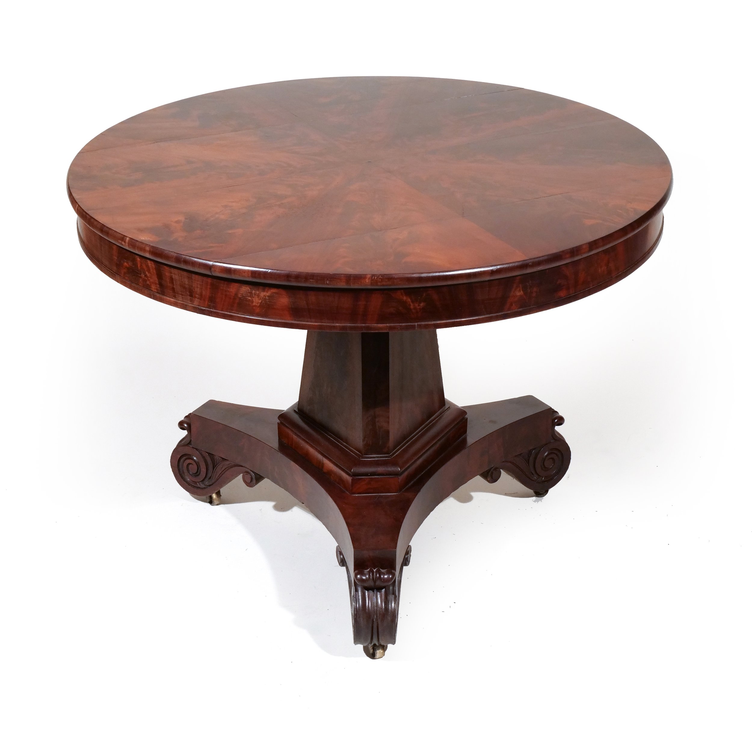 BOSTON CLASSICAL MAHOGANY CENTER TABLE